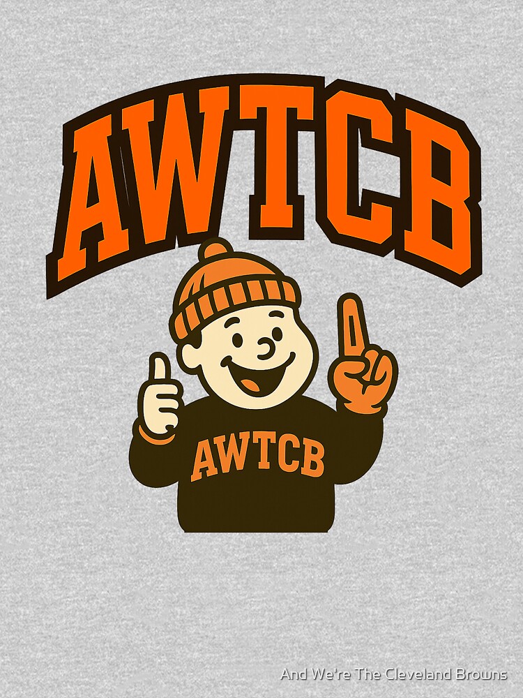 "And We're The Cleveland Browns" Kids Pullover Hoodie - Image 3