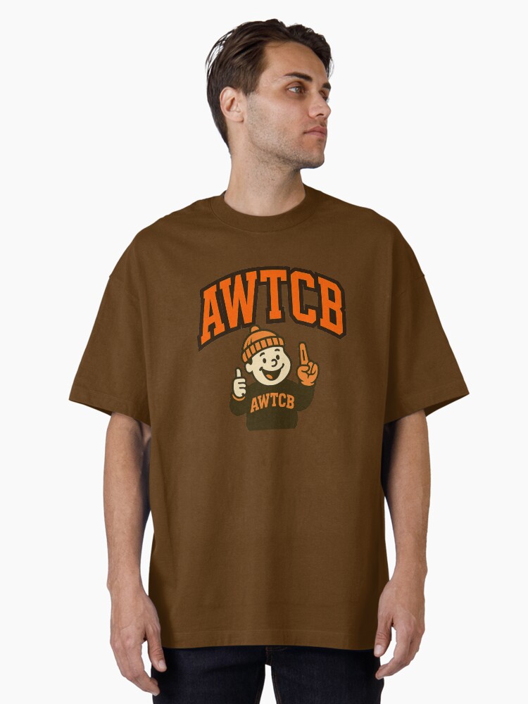 "And We're The Cleveland Browns" Oversized T-Shirt  - Image 4