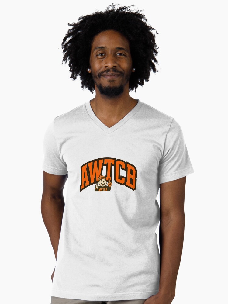 "And We're The Cleveland Browns" V-Neck T-Shirt  - Image 2
