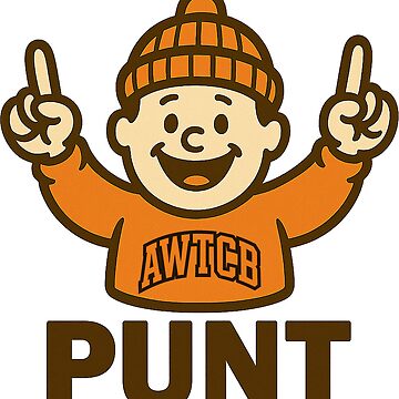 "And We're The Cleveland Browns - Punt" Magnet - Image 3