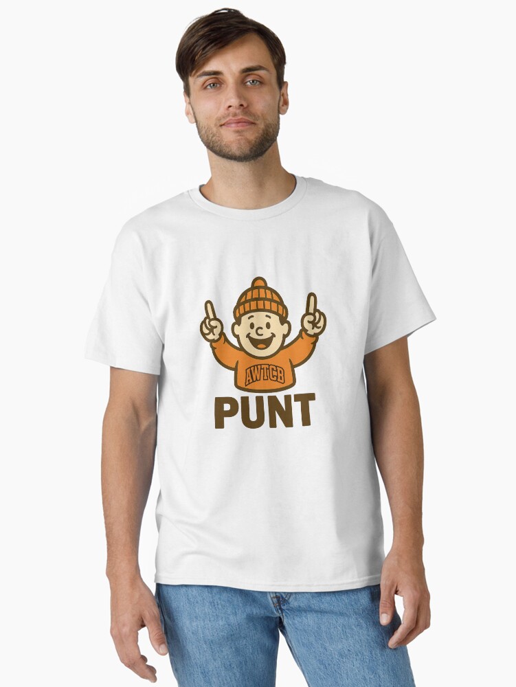 "And We're The Cleveland Browns - Punt" Classic T-Shirt - Image 5