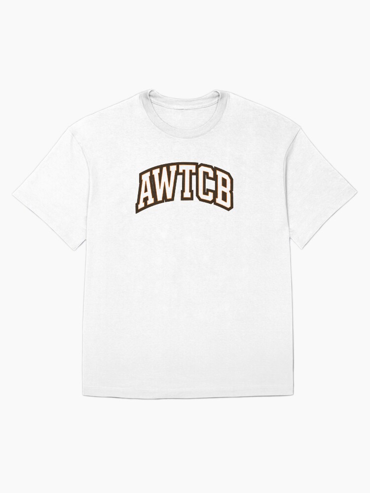 "And We're The Cleveland Browns - AWTCB" Oversized T-Shirt  - Image 3