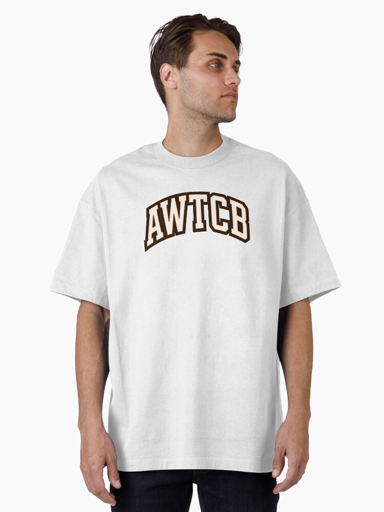 "And We're The Cleveland Browns - AWTCB" Oversized T-Shirt  - Image 5