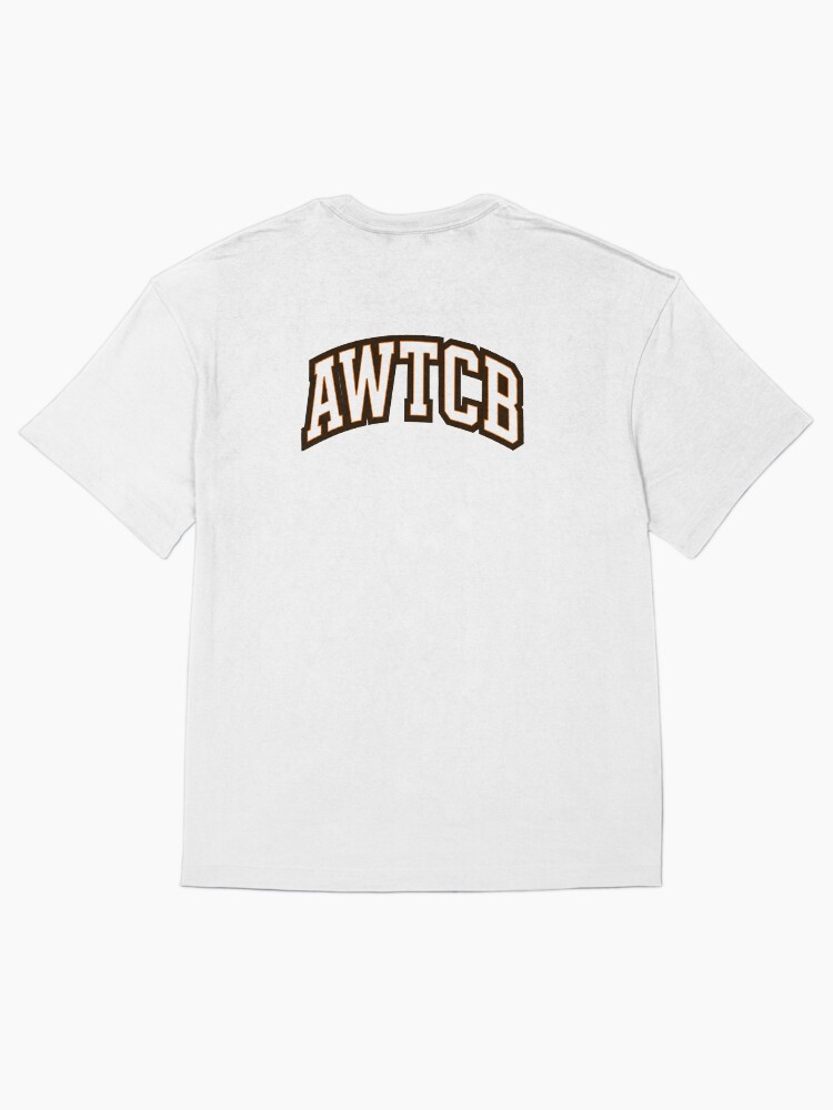 "And We're The Cleveland Browns - AWTCB" Oversized T-Shirt  - Image 6