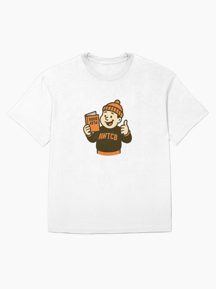 "And We're The Cleveland Browns - Playbook" Oversized T-Shirt  - Image 3