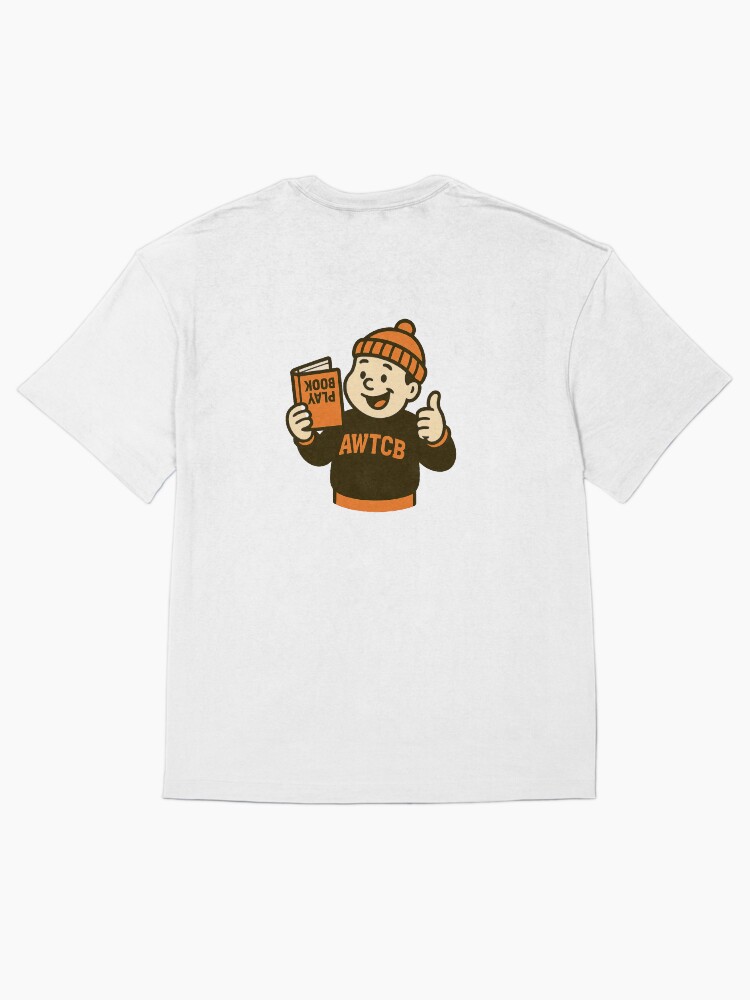 "And We're The Cleveland Browns - Playbook" Oversized T-Shirt  - Image 6