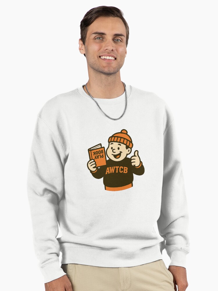 "And We're The Cleveland Browns - Playbook" Pullover Sweatshirt  - Image 2