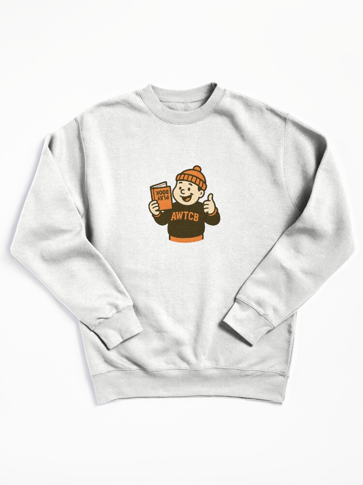 "And We're The Cleveland Browns - Playbook" Pullover Sweatshirt  - Image 3