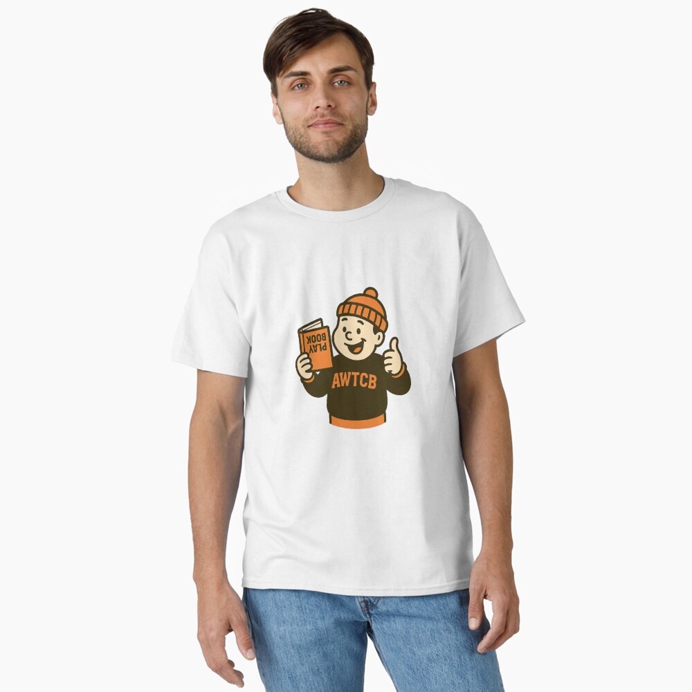 "And We're The Cleveland Browns - Playbook" Premium T-Shirt - Image 7