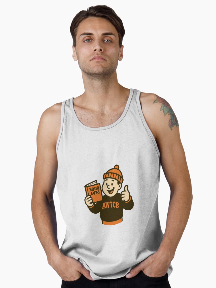 "And We're The Cleveland Browns - Playbook" Tank Top  - Image 2