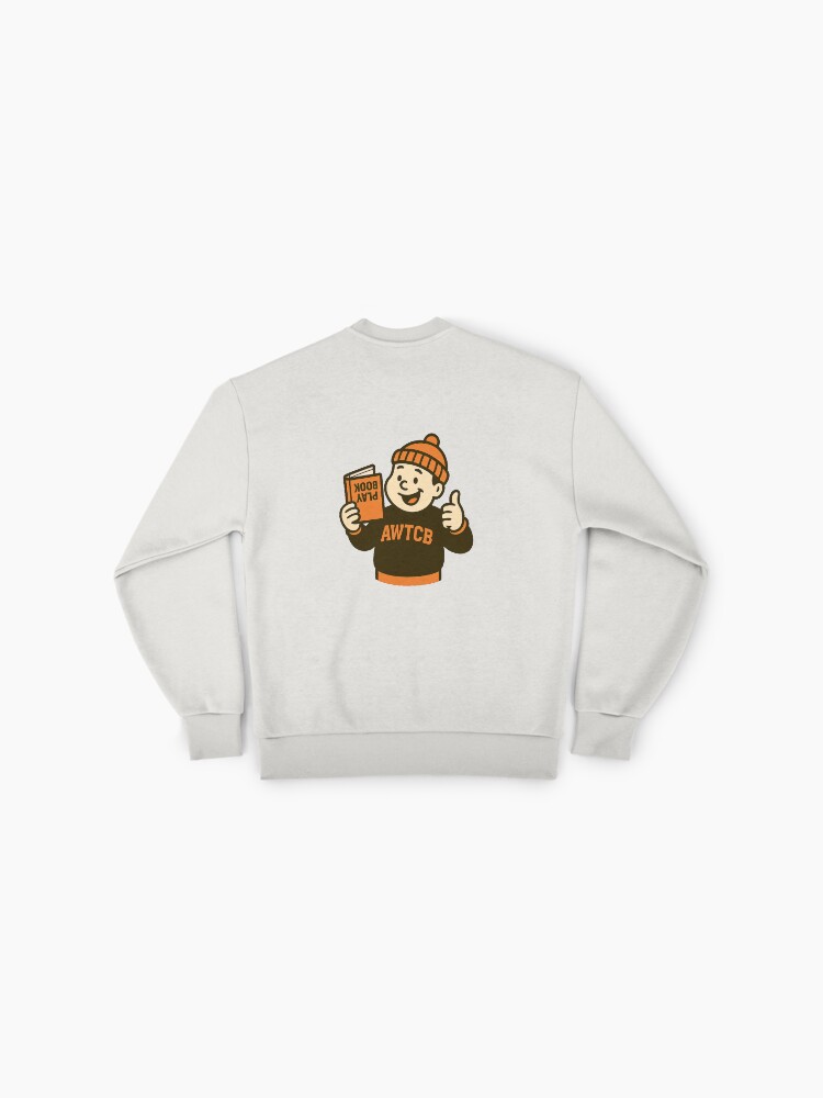 "And We're The Cleveland Browns - Playbook" Premium Oversized Sweatshirt  - Image 6
