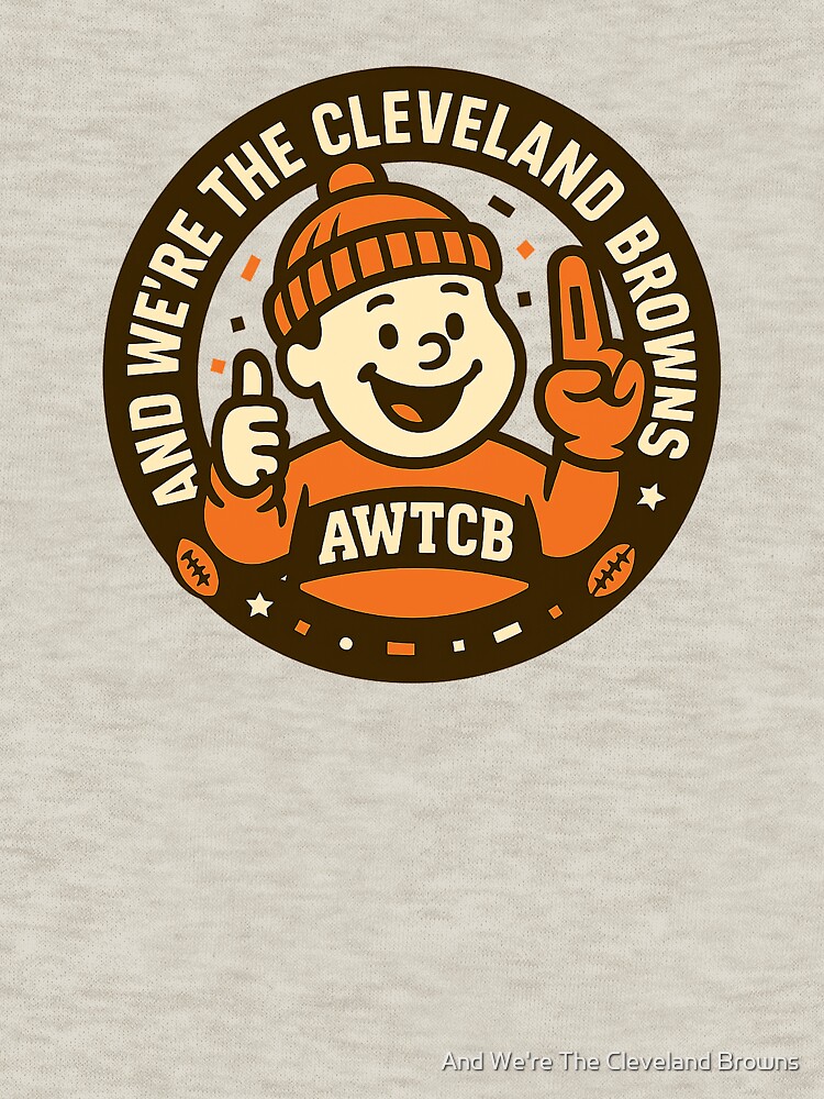 "And We're The Cleveland Browns - Seal" Zipped Hoodie - Image 3