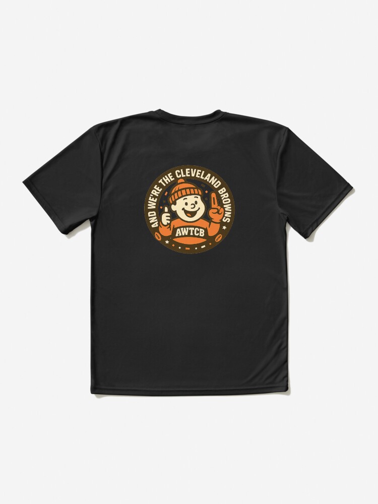"And We're The Cleveland Browns - Seal" Active T-Shirt - Image 5